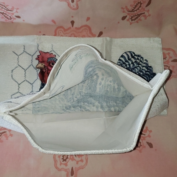 Plymouth Rock Chicken Pillow Cover Barred Rock Hen - Picture 6 of 11